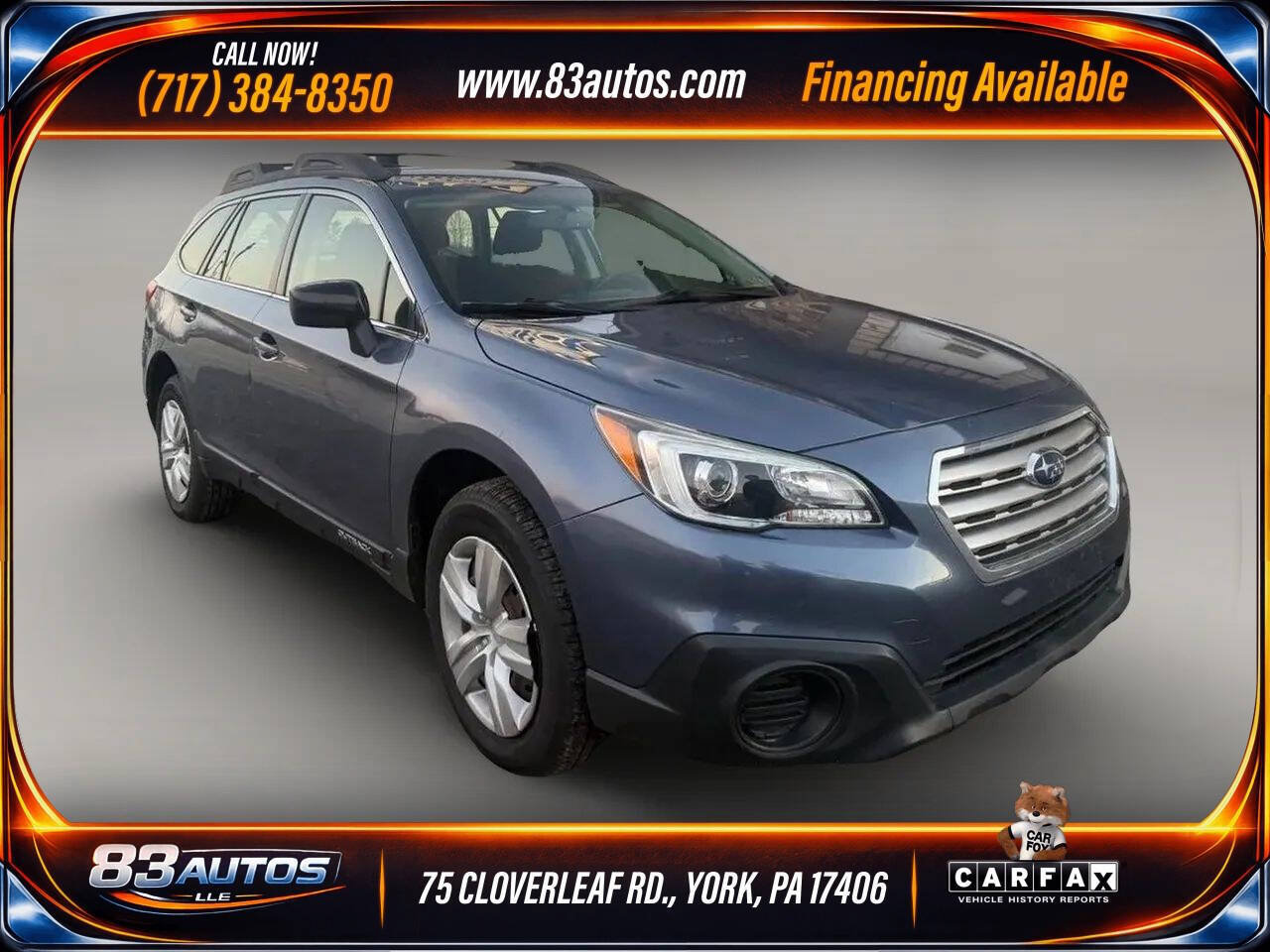 Used 2015 Subaru Outback 2.5i