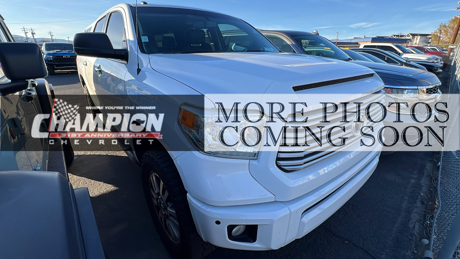 Used 2016 Toyota Tundra Platinum image 1