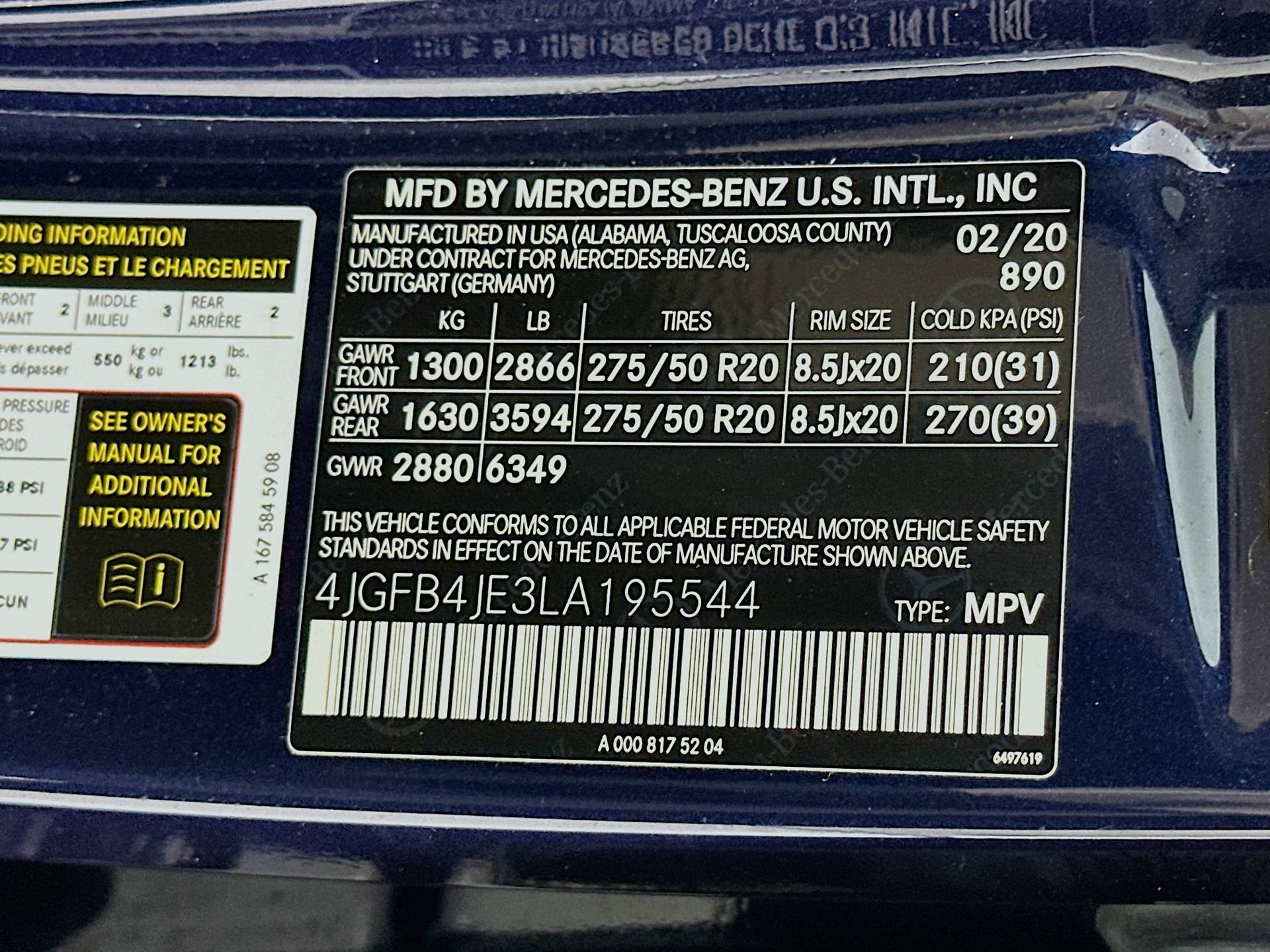 Certified 2020 Mercedes-Benz GLE 350 image 35