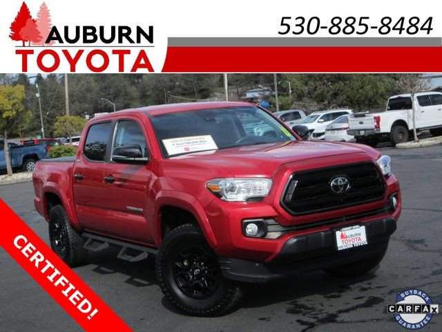 Certified 2021 Toyota Tacoma SR5 w/ Technology Package image 1
