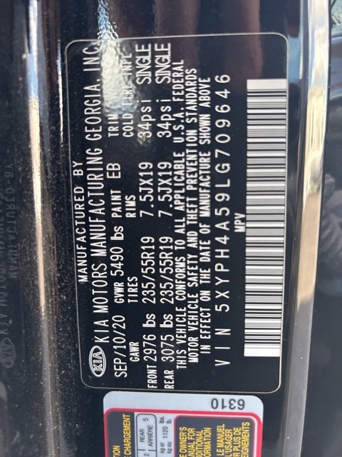 Used 2020 Kia Sorento EX image 15