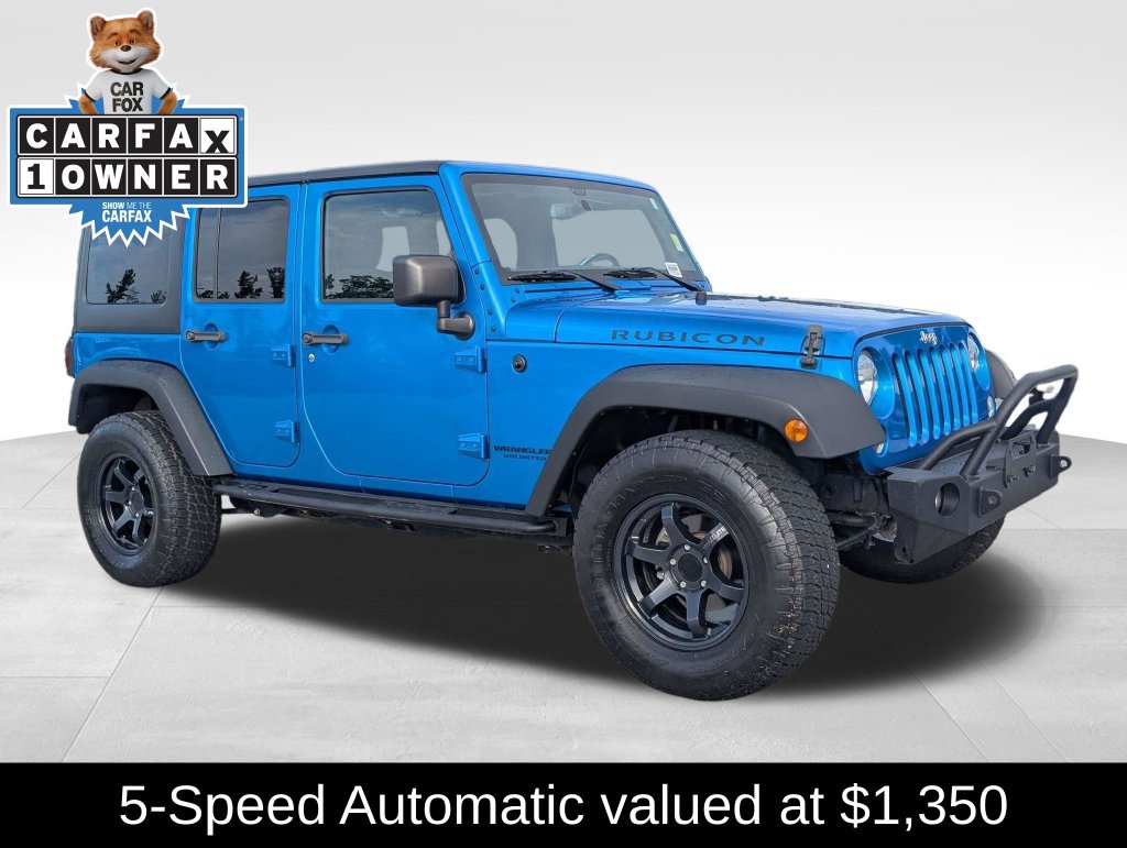 Used 2016 Jeep Wrangler Unlimited Rubicon w/ Connectivity Group AWD/4WD 360° Tour