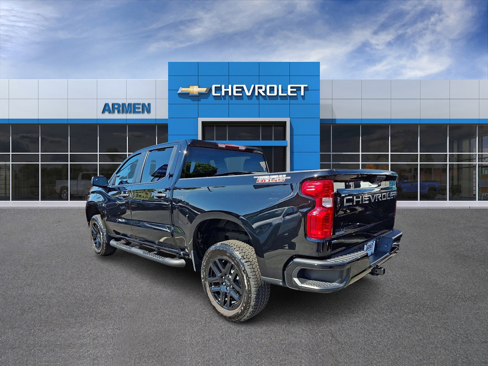 Used 2025 Chevrolet Silverado 1500 Custom Trail Boss w/ Turbomax Blackout Package AWD/4WD image 7