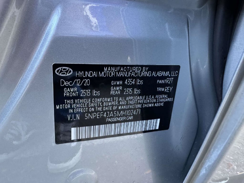 Used 2021 Hyundai Sonata SEL w/ Convenience Package FWD image 35