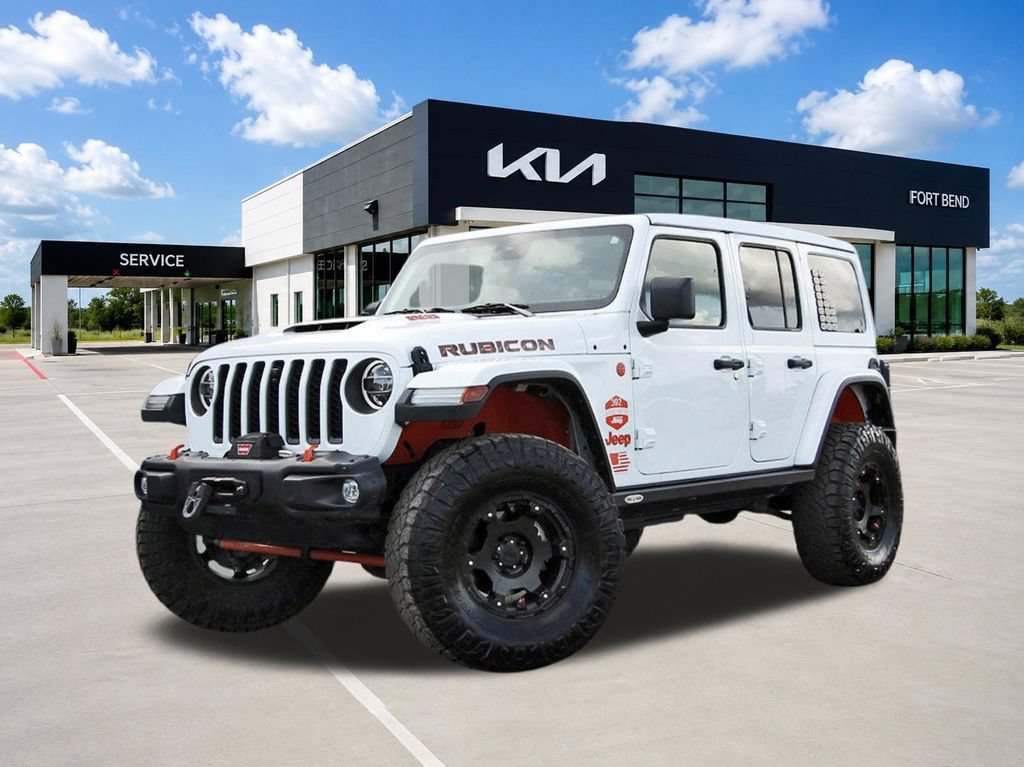 Used 2021 Jeep Wrangler Unlimited Rubicon w/ Trailer Tow Package AWD/4WD image 1