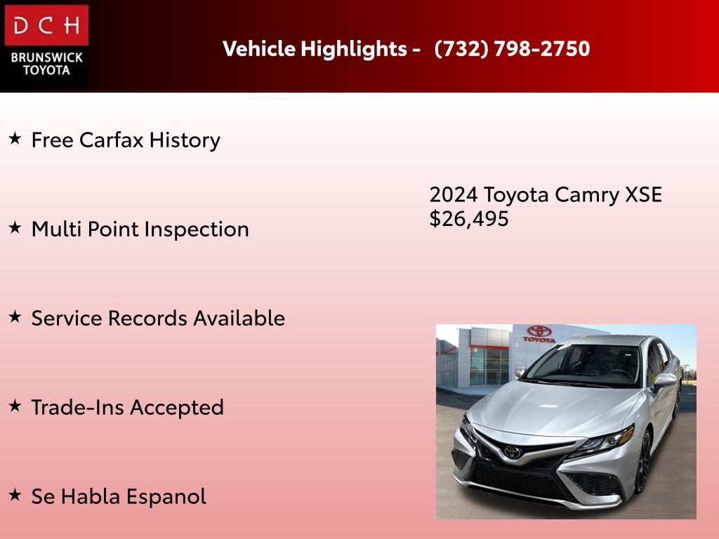 Used 2024 Toyota Camry XSE image 4
