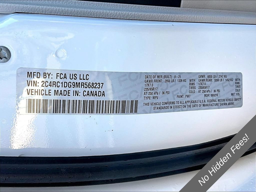 Used 2021 Chrysler Voyager Lxi FWD image 30
