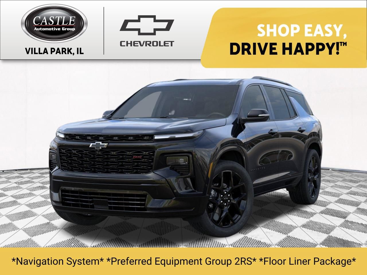 New 2026 Chevrolet Traverse RS w/ LPO, Floor Liner Package
