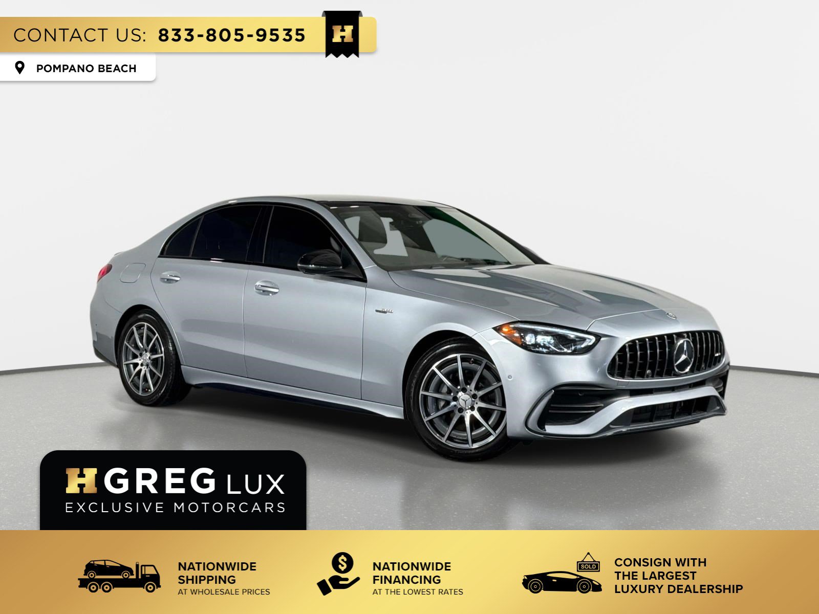 Used 2025 Mercedes-Benz C 43 AMG 4MATIC Sedan image 1