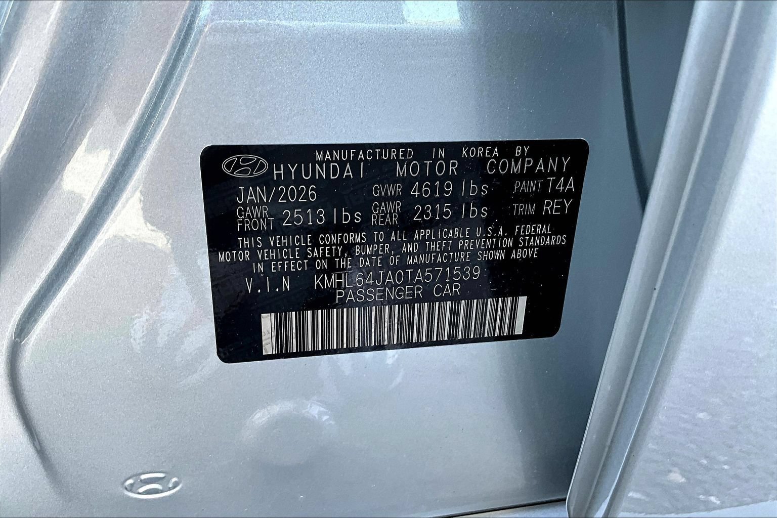New 2026 Hyundai Sonata SEL AWD/4WD image 11