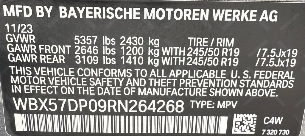 Used 2024 BMW X3 xDrive30i w/ Premium Package w/ZPA AWD/4WD image 41