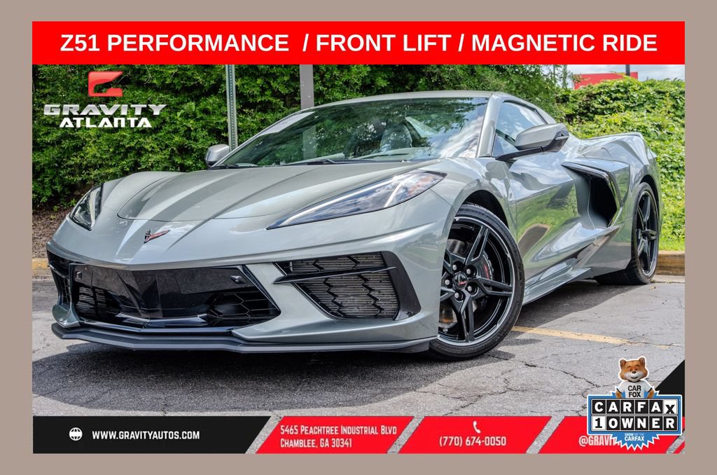 Used 2023 Chevrolet Corvette Stingray Preferred Conv w/ Z51 Performance Package