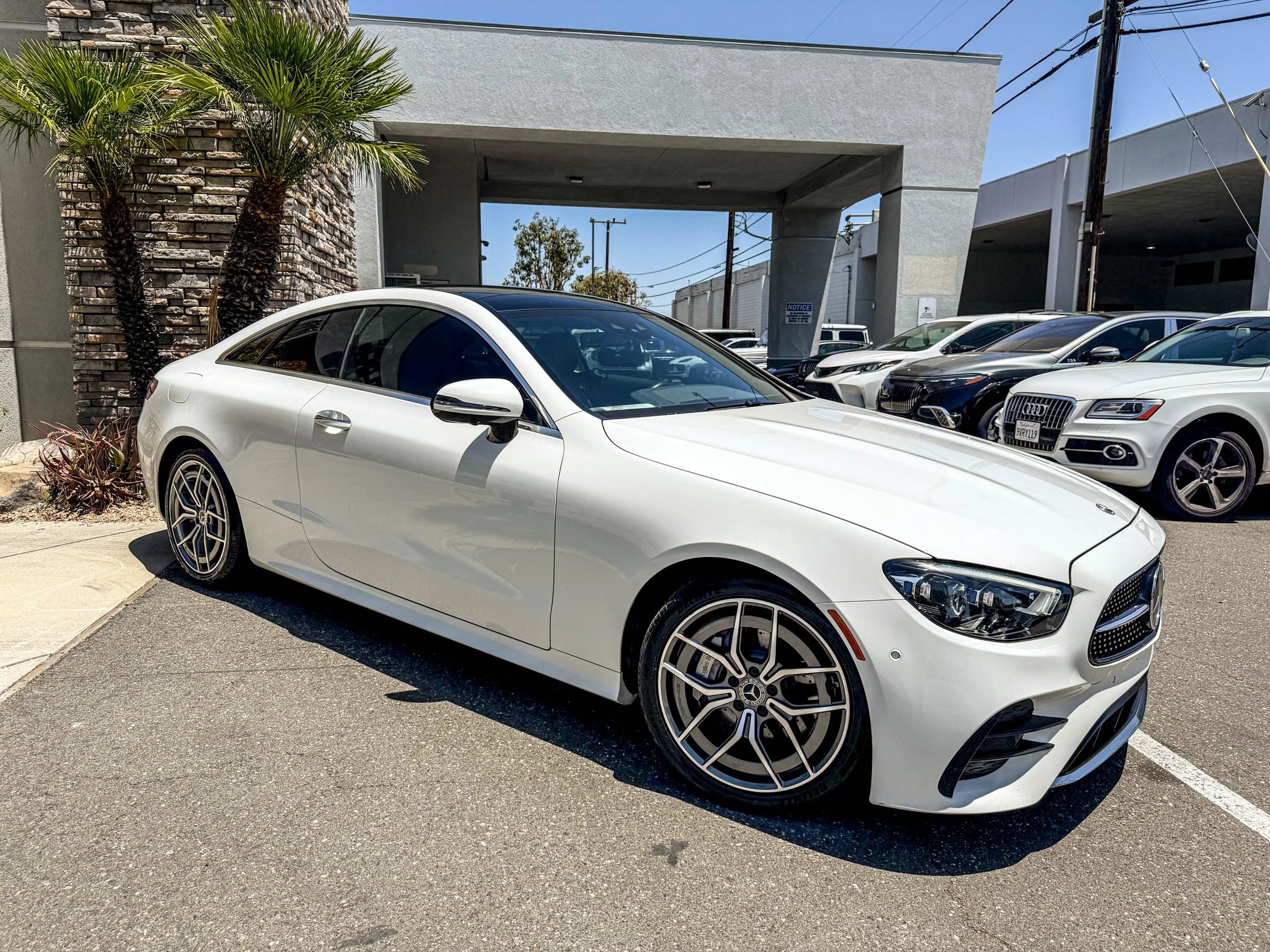 Used 2022 Mercedes-Benz E 450 4MATIC Coupe w/ AMG Line