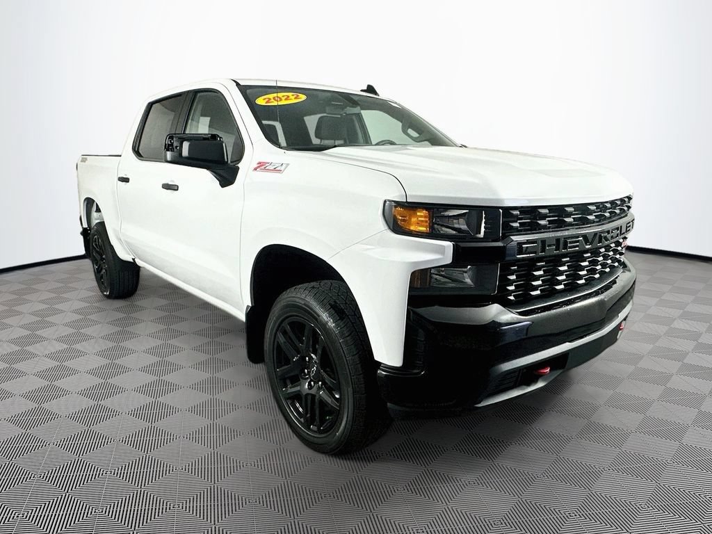 Used 2022 Chevrolet Silverado 1500 Custom Trail Boss AWD/4WD video 3