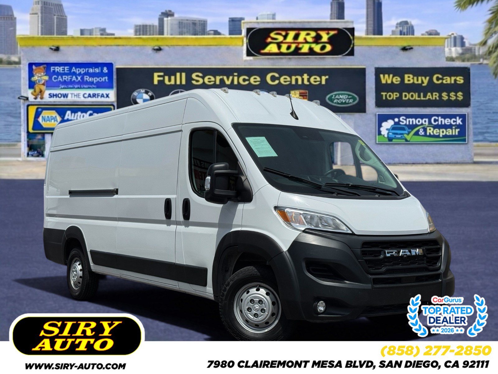 Used 2023 RAM ProMaster 3500 w/ Driver Convenience Group FWD image 1