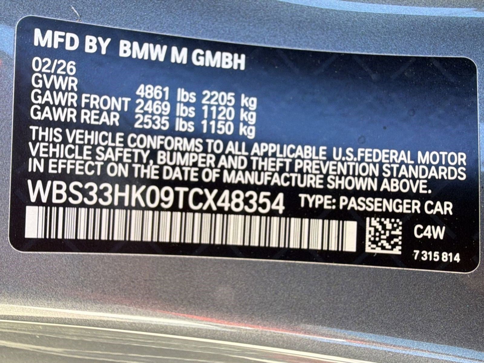 New 2026 BMW M4 xDrive Competition w/ Executive Package AWD/4WD image 18