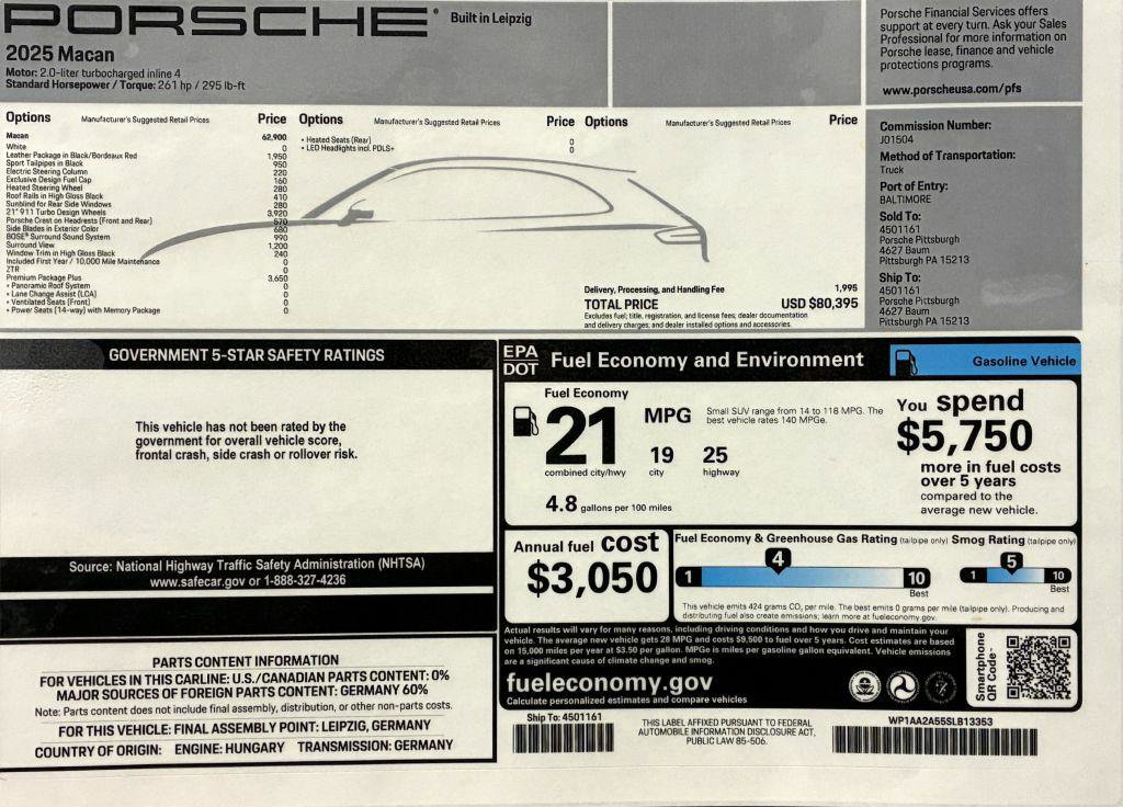 Used 2025 Porsche Macan Turbo image 8