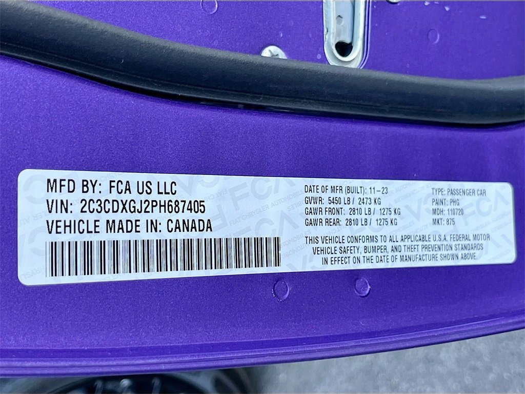 Used 2023 Dodge Charger Scat Pack w/ Daytona Edition Group image 33