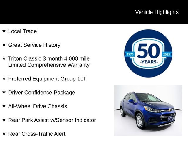 Used 2017 Chevrolet Trax LT w/ Driver Confidence Package AWD/4WD image 6