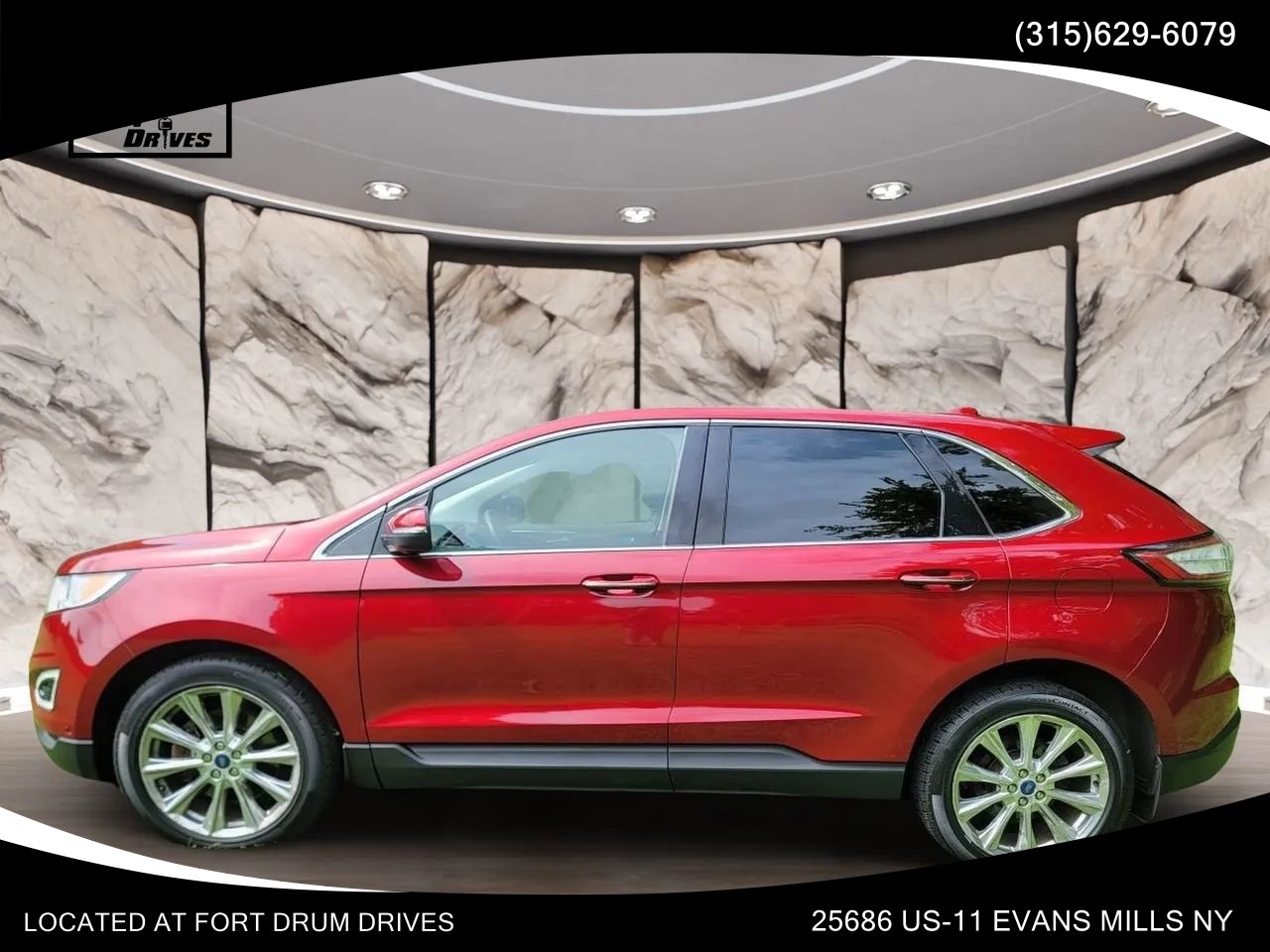 Used 2017 Ford Edge Titanium w/ Equipment Group 302A AWD/4WD image 8
