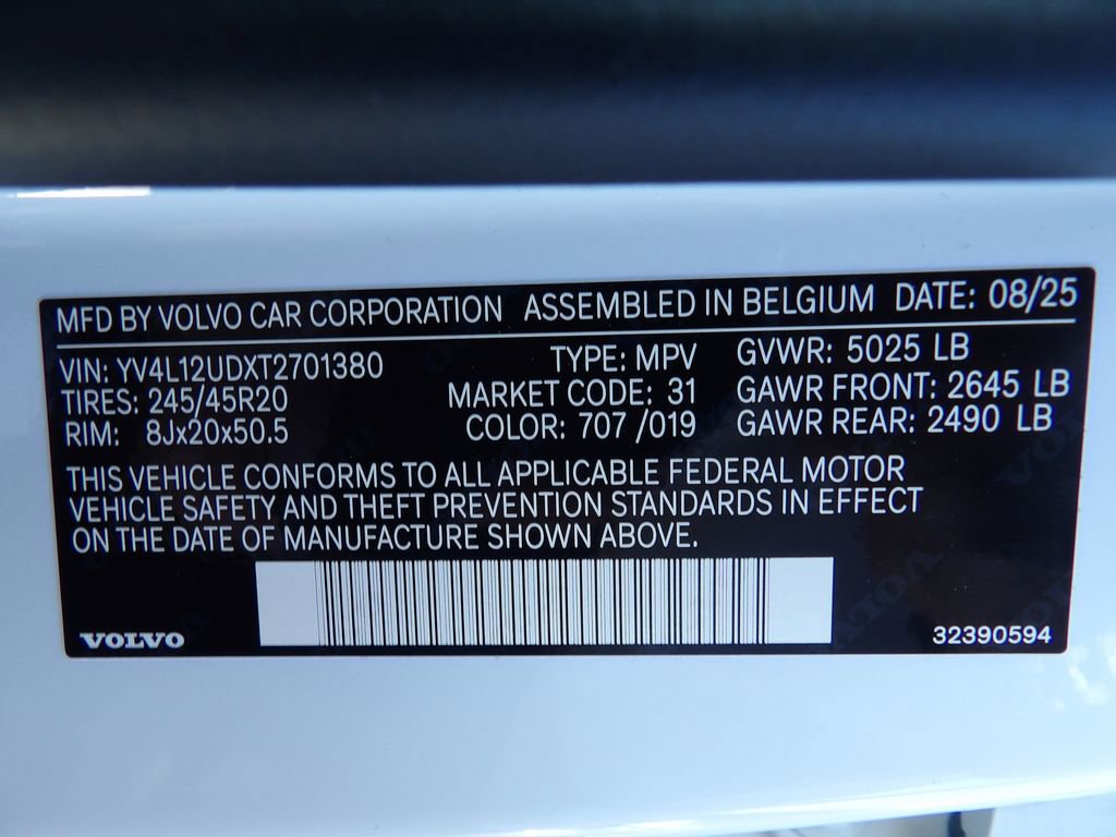 New 2026 Volvo XC40 B5 Ultra w/ Protection Package Premier AWD/4WD image 34