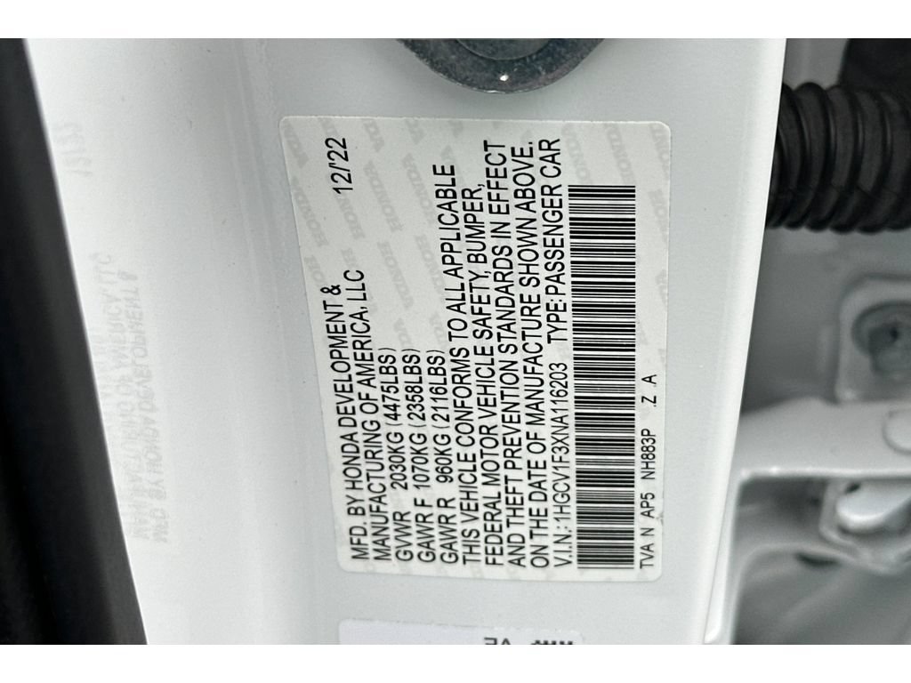 Used 2022 Honda Accord Sport image 32