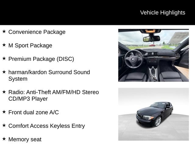 Used 2012 BMW 135i Coupe RWD image 11