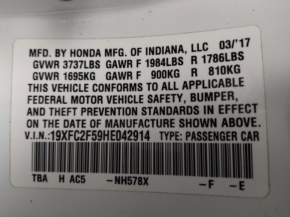 Used 2017 Honda Civic LX image 33