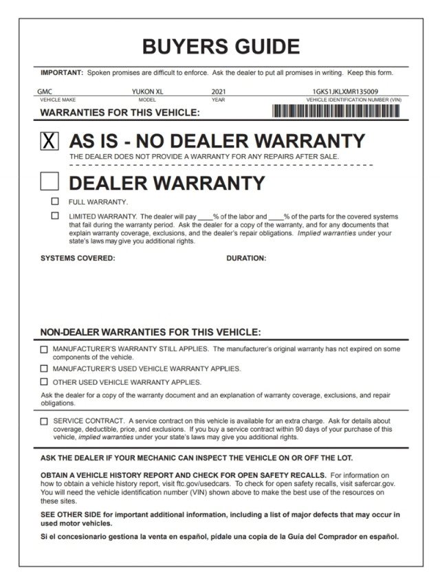 Used 2021 GMC Yukon XL Denali w/ Denali Premium Package RWD image 36