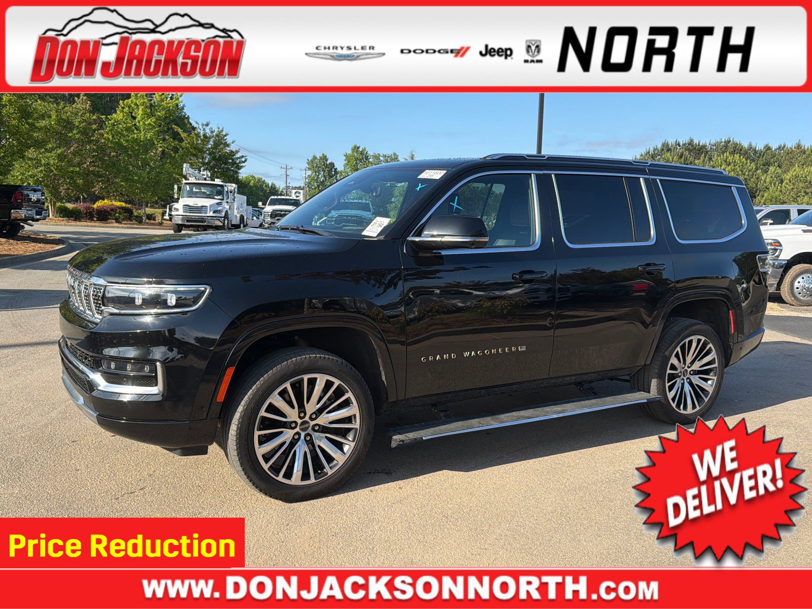 Used 2024 Jeep Grand Wagoneer Series III w/ Rear Seat Video Group 1 AWD/4WD image 1