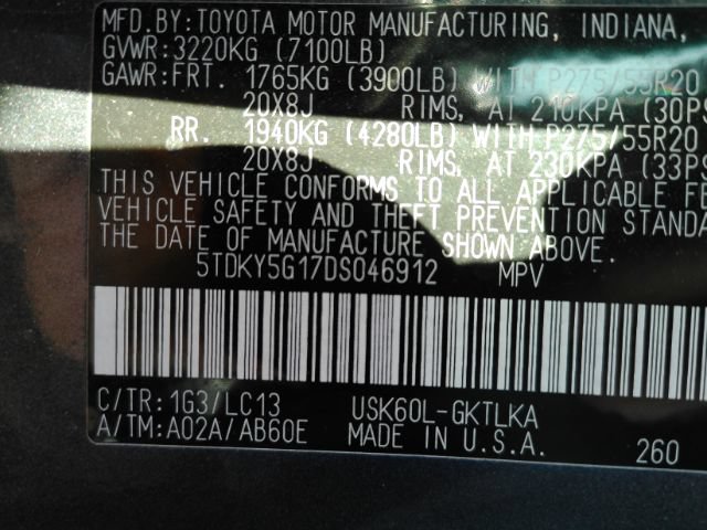 Used 2013 Toyota Sequoia Limited RWD image 56