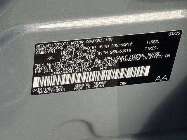 Certified 2026 Toyota C-HR AWD/4WD image 27