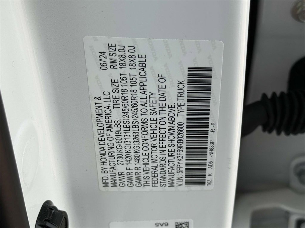 Used 2024 Honda Ridgeline TrailSport image 32