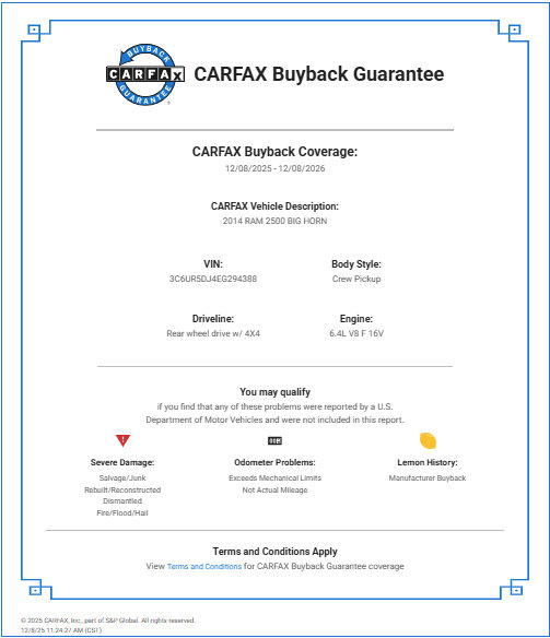 Used 2014 RAM 2500 Big Horn image 64