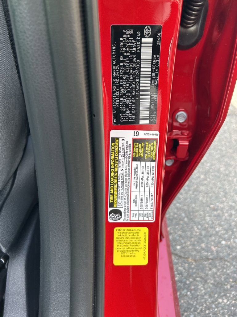 New 2026 Toyota Camry LE FWD image 4