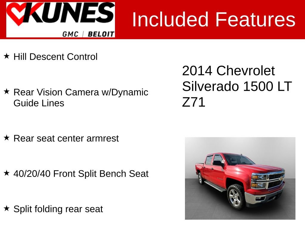 Used 2014 Chevrolet Silverado 1500 LT w/ LT Convenience Package image 3