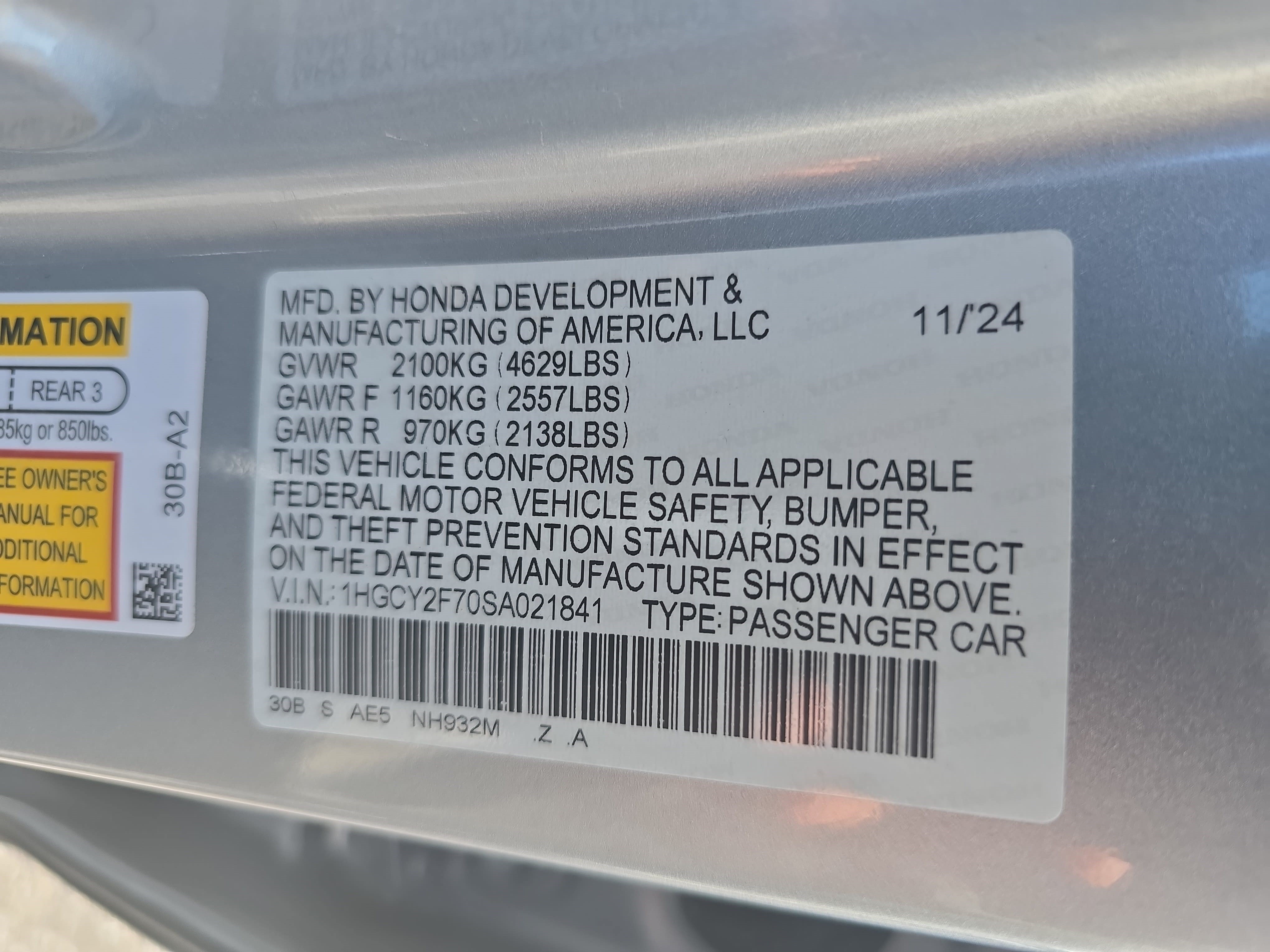 Used 2025 Honda Accord Sport image 33
