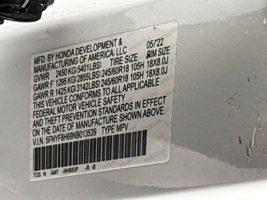 Certified 2022 Honda Passport TrailSport image 27