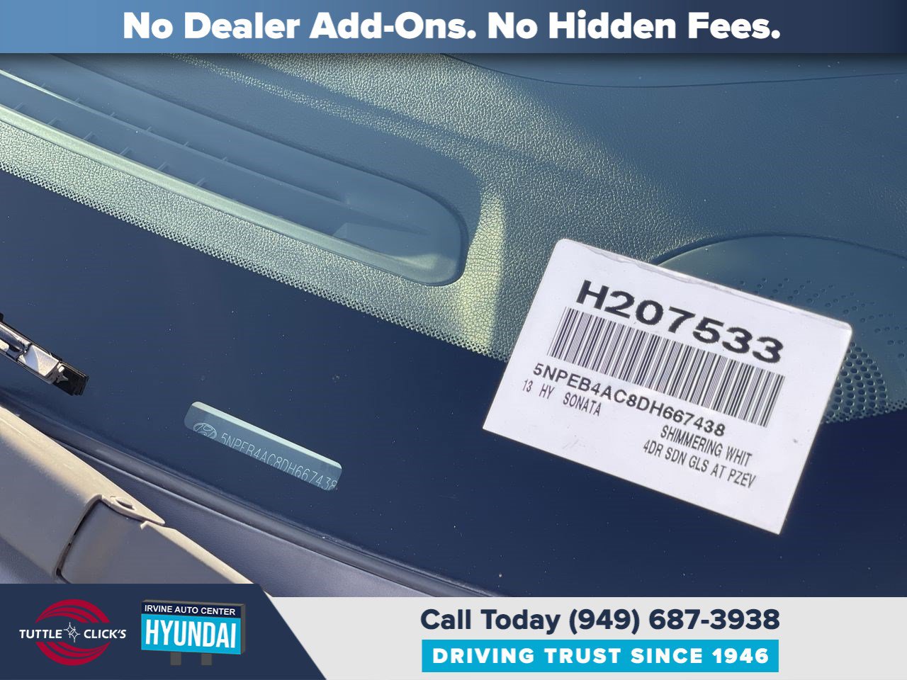 Used 2013 Hyundai Sonata GLS w/ Popular Equipment Pkg FWD image 32