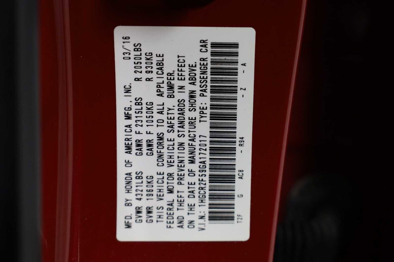 Used 2016 Honda Accord Sport image 39