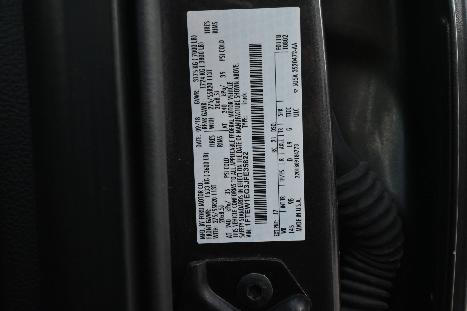 Used 2018 Ford F150 Platinum w/ Equipment Group 701A Luxury AWD/4WD image 29