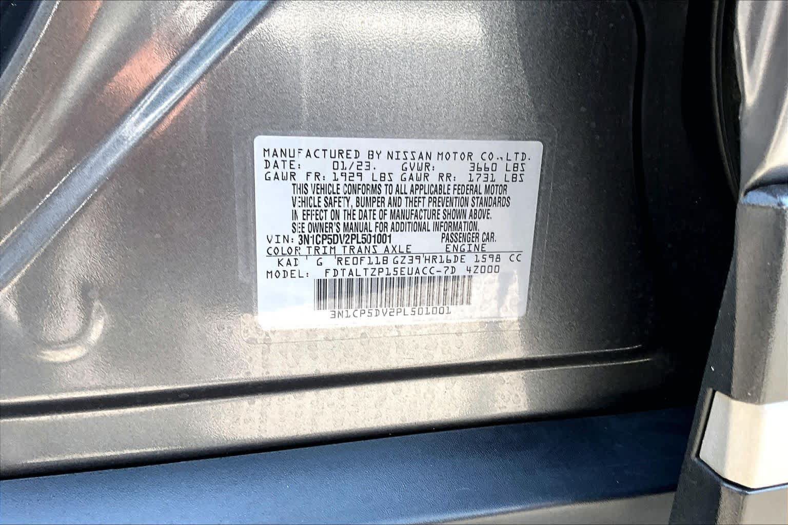 Used 2023 Nissan Kicks SR w/ SR Premium Package FWD image 34