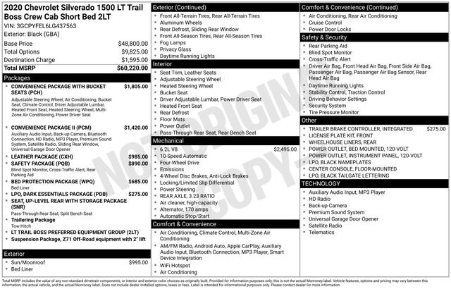 Used 2020 Chevrolet Silverado 1500 LT Trail Boss image 35