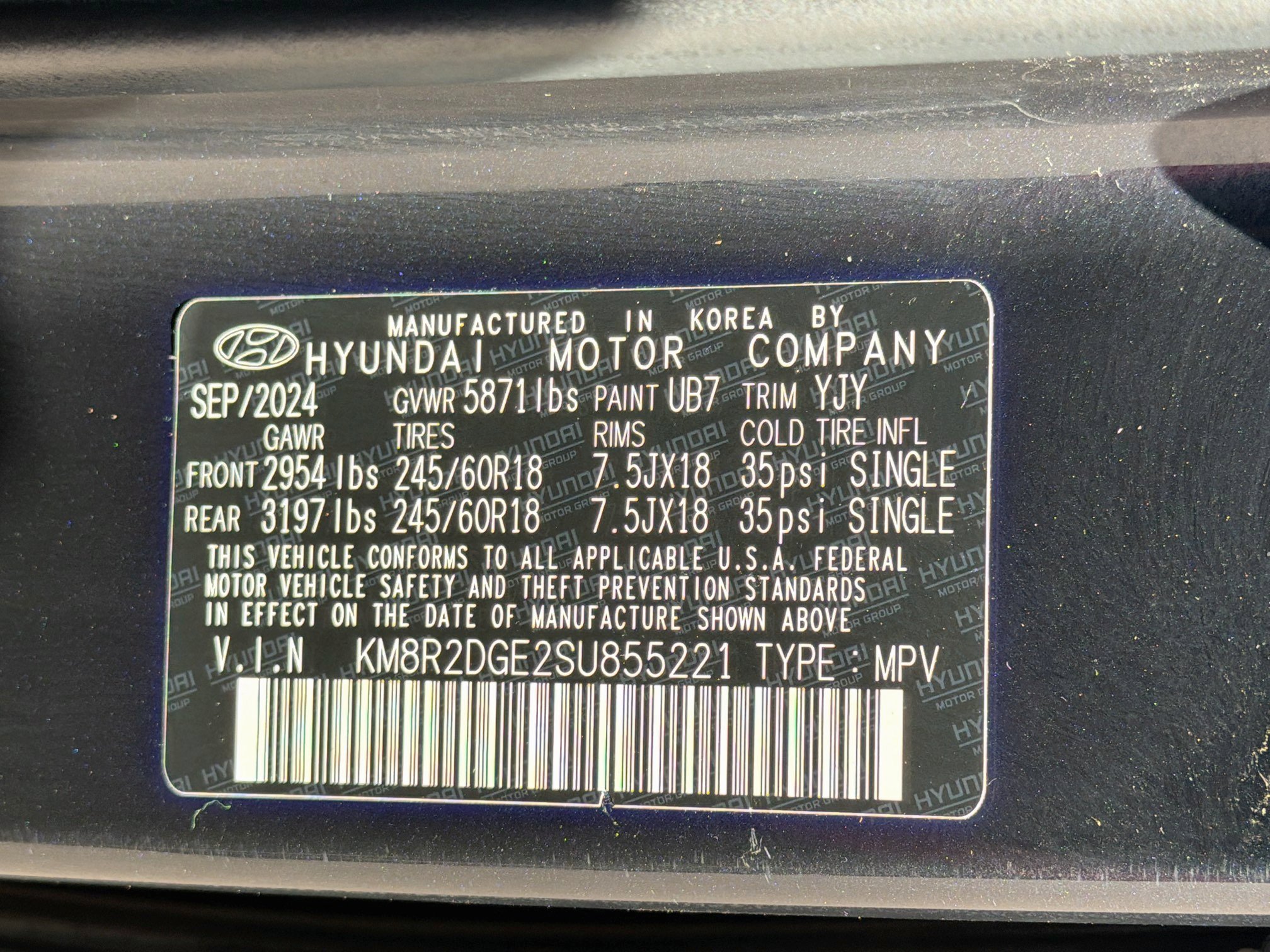 Used 2025 Hyundai Palisade SEL AWD/4WD image 12