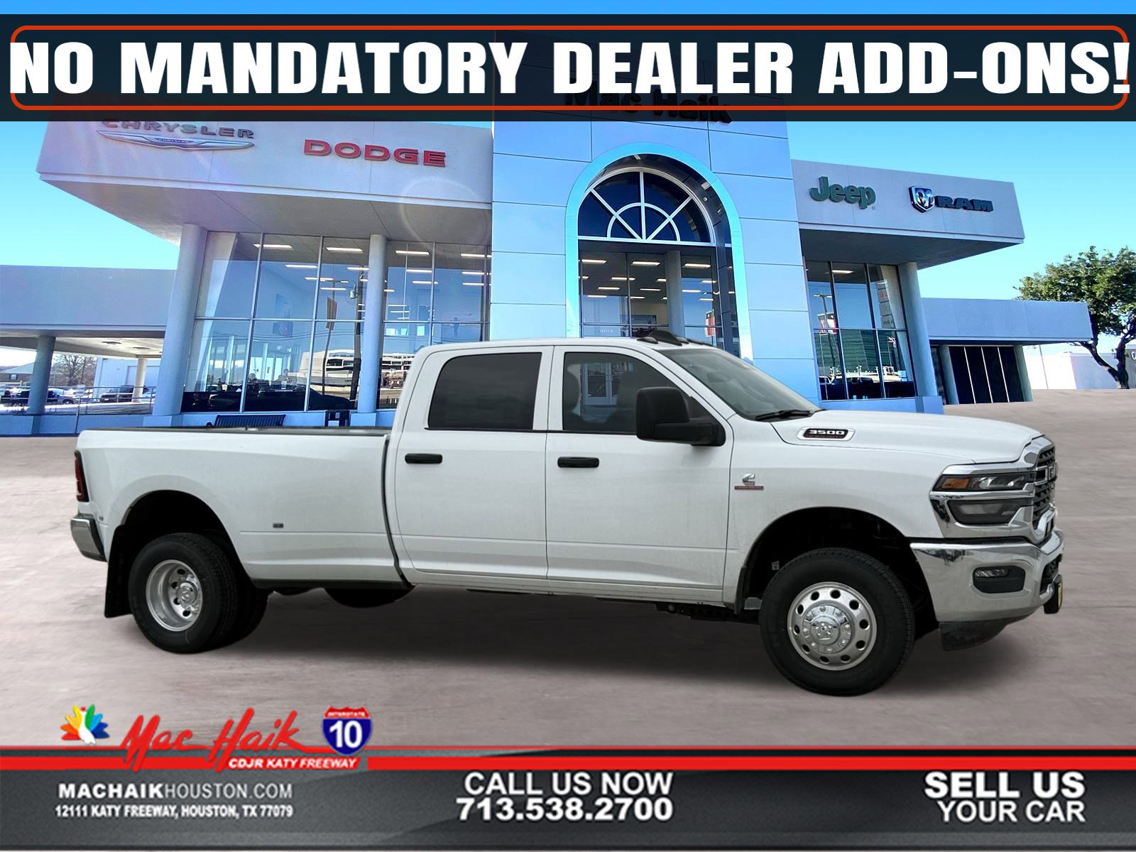 New 2025 RAM 3500 Tradesman w/ Chrome Appearance Group