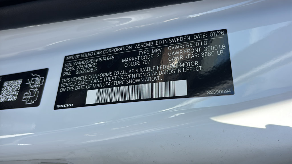 New 2027 Volvo XC90 T8 Plus AWD/4WD image 32