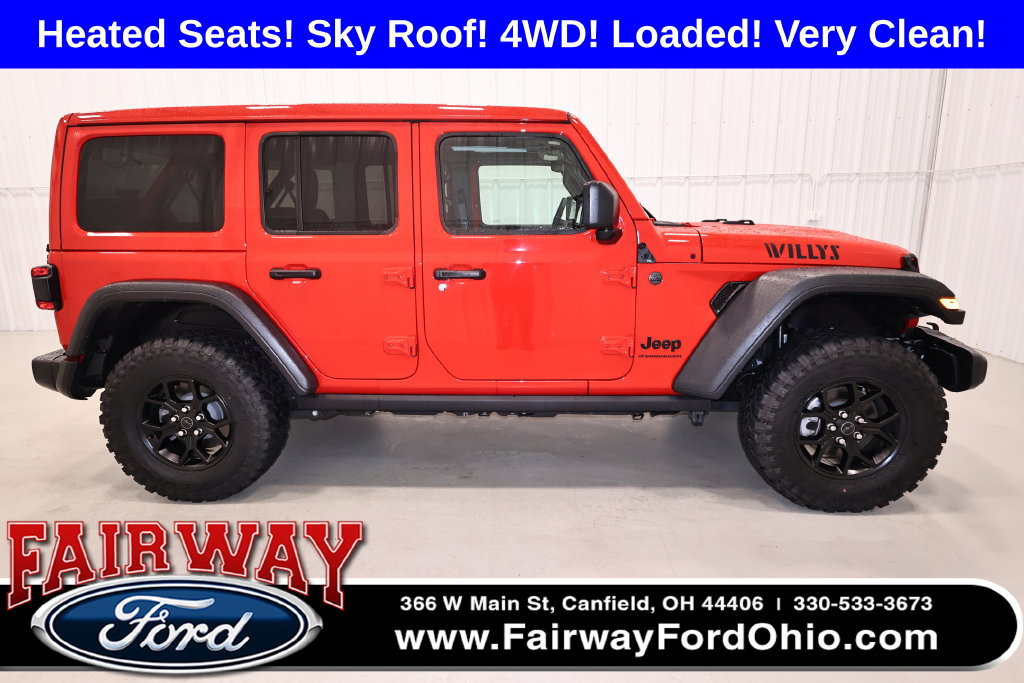 Used 2025 Jeep Wrangler Unlimited Sport