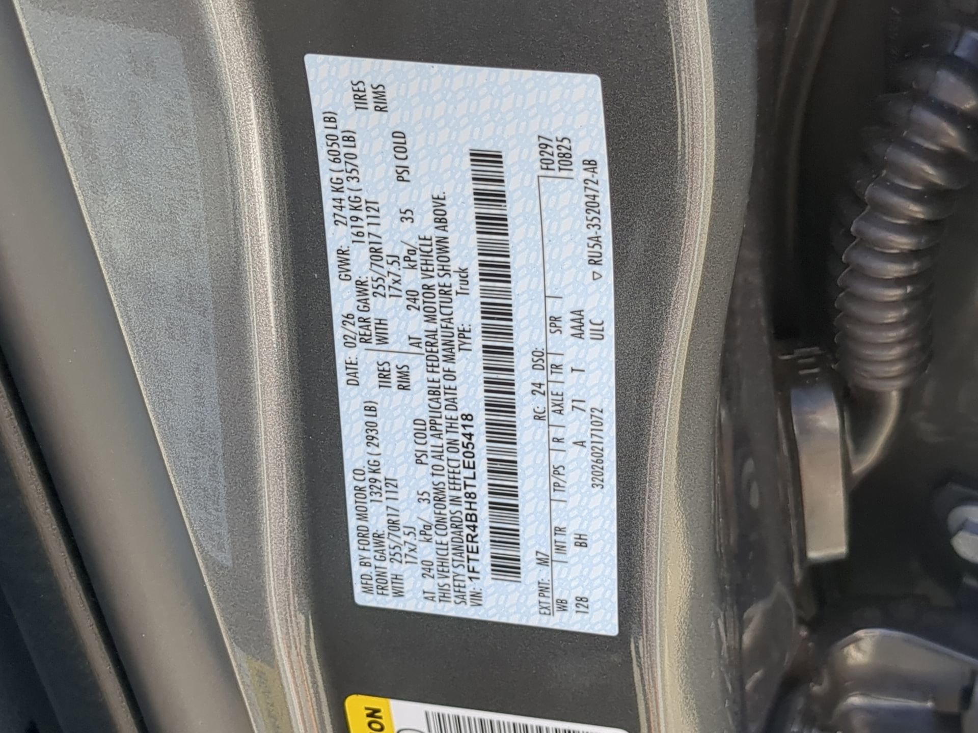 New 2026 Ford Ranger XL RWD image 71