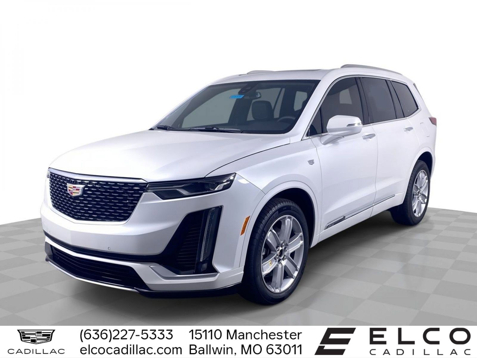 New 2025 Cadillac XT6 Luxury w/ LPO, Red Accent Package FWD image 1