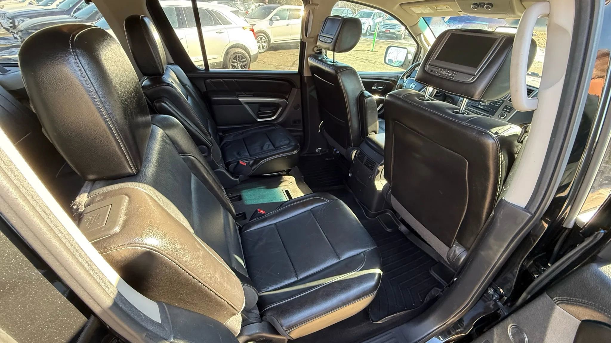 Used 2015 Nissan Armada Platinum w/ 2nd Row Captain Seat Package image 34